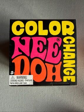 NeeDoh Color Change- New- YELLOW